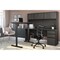 Bestar Prestige + Height Adjustable L-Desk with Hutch, Bark Gray/Slate 99886-000047 - alternate 3